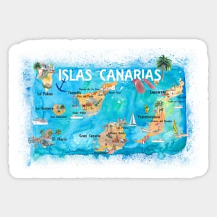 Islas Canarias Sticker